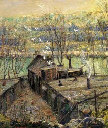 Der Taubenschlag, ca. 1916